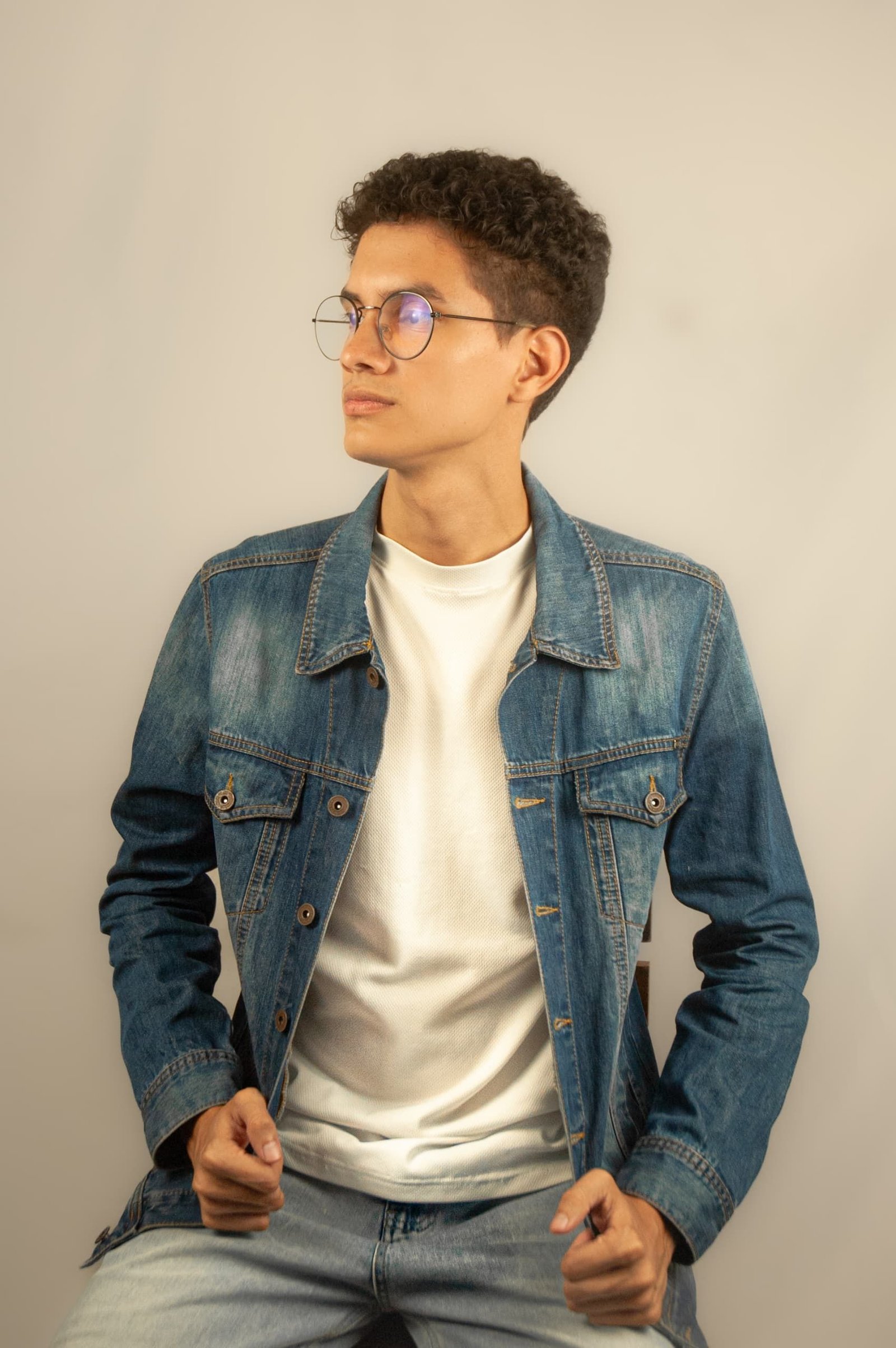 Men Solid Casual Jacket